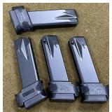 4 Springfield Armory XD-40 13 rnd Mags