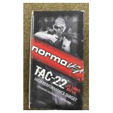 500 rnds Norma Tac-22  .22 LR Ammo