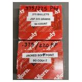 154ct Hornady .375 Cal Bullets