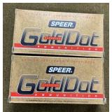 100 rnds Speer Gold Dot 9mm Ammo