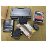 Pistol Case,3 Holsters,Mag Pouch,2 Trigger Locks