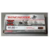 20 rnds Winchester .30-30 Win HP Ammo