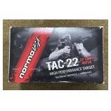 500 rnds Norma Tac-22  .22 LR Ammo