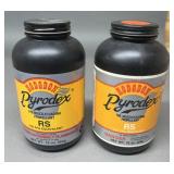 2 -1 lbs Cans Hodgdon Pyrodex RS Powder