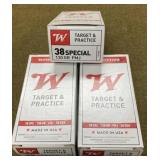150 rnds Winchester .38 Spl Ammo