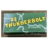 500 rnds Remington .22 LR Thunderbolt Ammo
