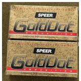 100 rnds Speer 9mm Gold Dot Ammo