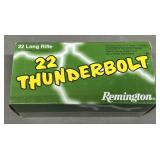500 Rnd Brick Remington .22LR Thunderbolt Ammo