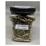 400+ Ct Primed .223 Rem Brass
