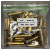 40ct .45-70 Govt Brass