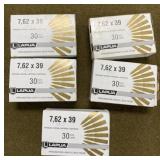 150 rnds Lapua 7.62x39mm Ammo