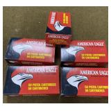 250 rnds American Eagle 9mm Ammo