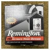 25 rnds Remington 9mm Ammo