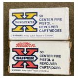 100 rnds Winchester .38 Spl Ammo