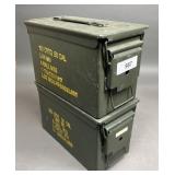 2 - Steel Ammo Cans