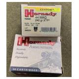 40 rnds Hornady .44 Mag Ammo