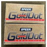 100 rnds Speer Gold Dot 9mm Ammo