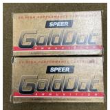 100 rnds Speer Gold Dot .38 Spl +P Ammo