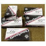 250 rnds China Sports .45 Auto Ammo