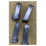 4 Springfield Armory XD-40 13 rnd Mags