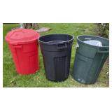 3 - Waste Cans