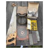 Sharpening Stones, Hand Saw & More