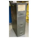 Steel 3 Drawer File Cabinet