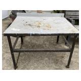 Steel Shop Table