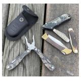 Knives and Multi Tool
