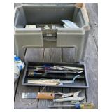 Toolbox Footstool and Contents