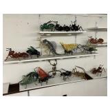 Lot of Wooden Creatures