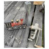 Aluminum Vase, Iron Door Stop, More