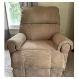 Clean Beige Recliner