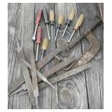 Files, Nut Drivers, C-Clamp
