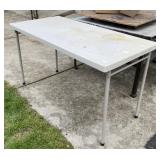 Poly Top Folding Table