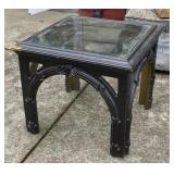 Glass Top Side Table