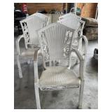 5 - Plastic Deck Chairs