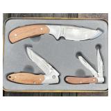 Schrade 3 Knife Collector Set