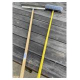 Squeegee and Broom
