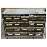 Weatherhead Parts Cabinet & Contents