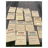 Large Lot of Wisconsin Engine Manuals