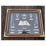 Framed Nautical  Wall Art