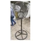 26" Shop Fan on Pedestal