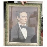Framed Abraham Lincoln Print