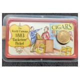 1883 Gold Layered V Nickel In Display