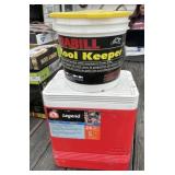 Cooler and Minnow Bucket