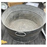 Galvanized Wash Tub