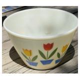 Fire King 9 1/2" Tulip Bowl