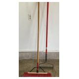 Push Broom and Rake