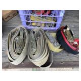 Crate of Ratchet Tie Downs